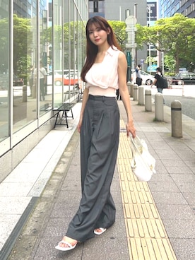 riendaofficialさん(レディース・160cm)の夏コーディネート