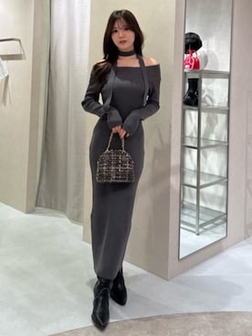 riendaofficialさん（レディース・160cm）の秋コーディネート