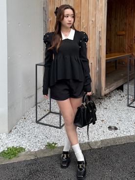 riendaofficialさん（レディース・153cm）の秋コーディネート