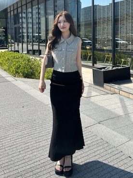 riendaofficialさん(レディース・157cm)の春コーディネート