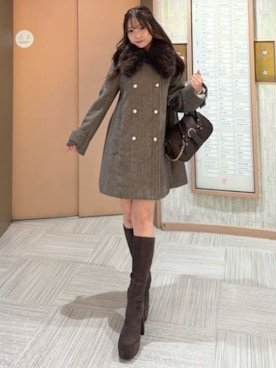 riendaofficialさん（レディース・158cm）の秋コーディネート