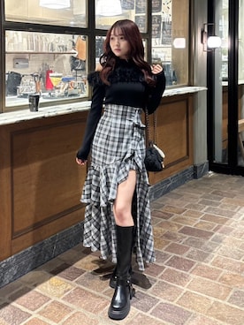 「きれいめコーディネート」｜riendaofficialさん（レディース・158cm）の秋コーディネート