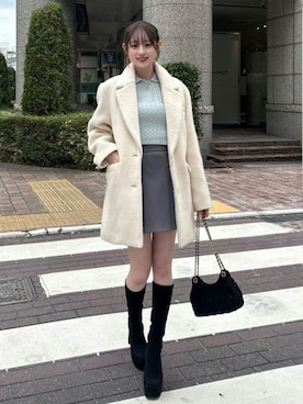 riendaofficialさん（レディース・160cm）の秋コーディネート