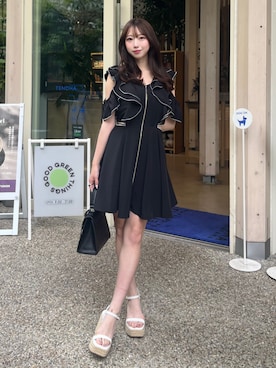 riendaofficialさん（レディース・152cm）の夏コーディネート