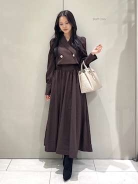 riendaofficialさん(レディース・159cm)の秋コーディネート