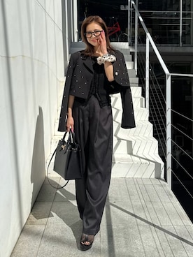 riendaofficialさん（レディース・154cm）の春コーディネート