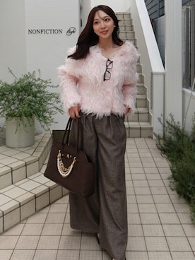 riendaofficialさん(レディース・159cm)の秋コーディネート