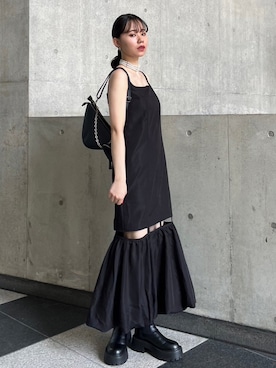 「rienda（リエンダ）のアイテム（アクセサリー）」を使った、riendaofficialさん（レディース・163cm）の夏コーディネート