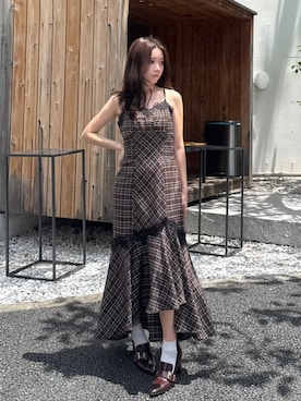 riendaのワンピースを使った人気ファッションコーディネート - WEAR