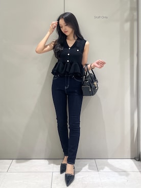 riendaofficialさん（レディース・159cm）の秋コーディネート