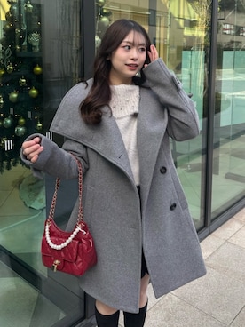 「rienda（リエンダ）のアイテム」を使った、riendaofficialさん（レディース・151cm）の冬コーディネート