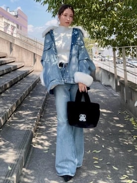 riendaofficialさん（レディース・156cm）の秋コーディネート