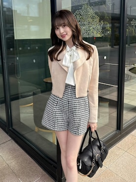 riendaofficialさん（レディース・160cm）の冬コーディネート