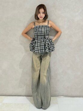 riendaofficialさん(レディース・154cm)の夏コーディネート