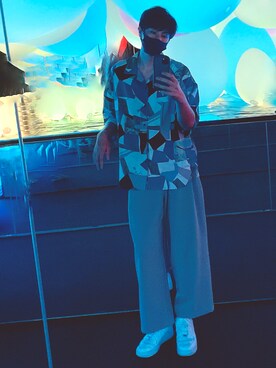 mitsukunさん（メンズ・180cm）の夏コーディネート
