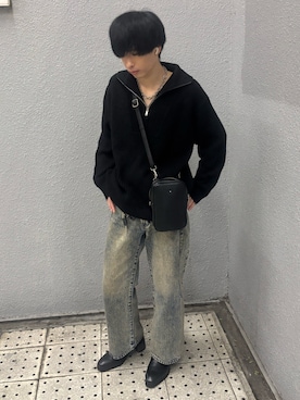 しょーだい◢ ◤さん(メンズ・173cm)の冬コーディネート