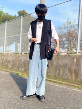 しょーだい◢ ◤さん(メンズ・172cm)の夏コーディネート