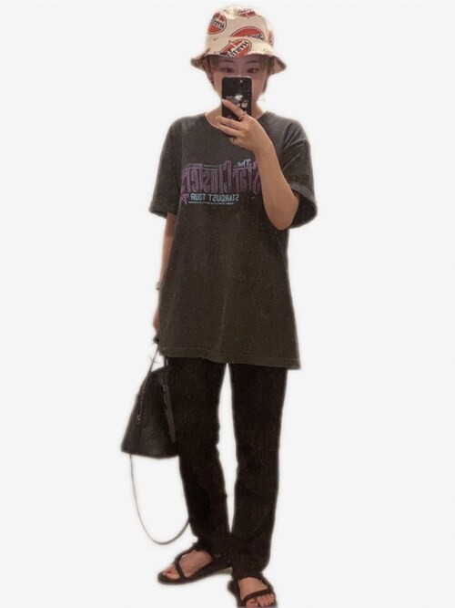 HYSTERIC GLAMOUR（ヒステリックグラマー）の「OVAL WOMAN柄 バケット