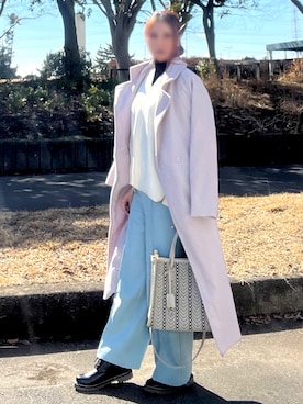 「着たいものを着る」｜＊Hc＊さん（レディース・163cm）の冬コーディネート