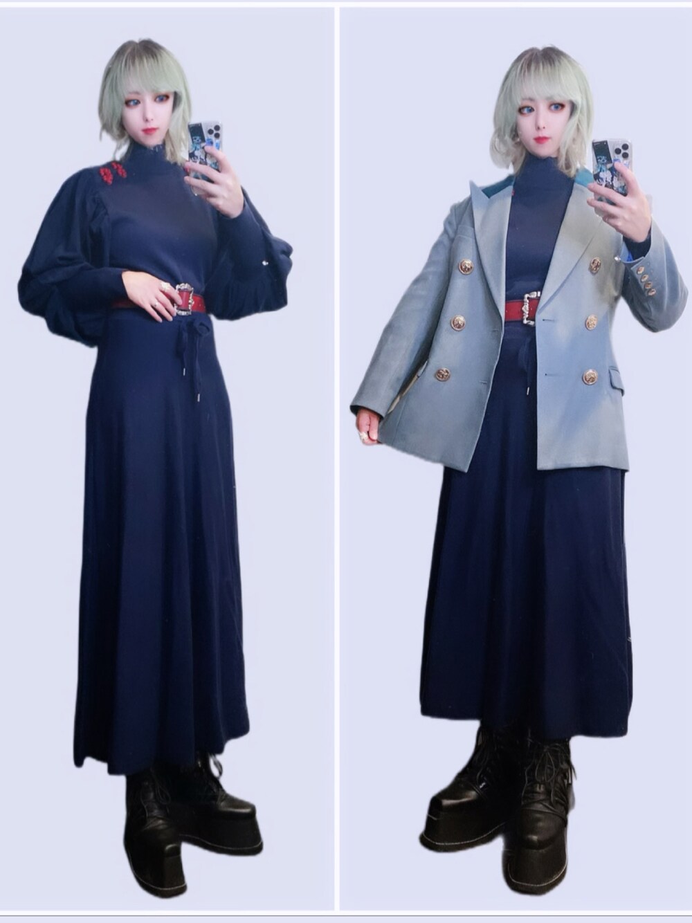 PAMEO POSE（パメオポーズ）の「Mandarin Knit Dress