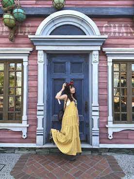 「kutir（クティール）のアイテム（パンツ）」を使った、はるちょすさん（レディース・157cm）の春コーディネート