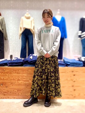 mariさん（レディース・164cm）の冬コーディネート