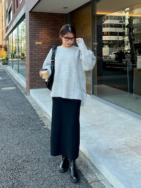 BONJOUR SAGANさん(レディース・164cm)の冬コーディネート