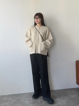 BONJOUR SAGANさん（レディース・164cm）の冬コーディネート