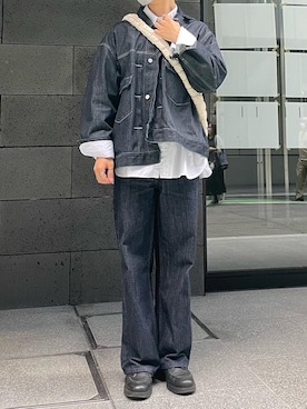 「秋冬」｜「アイテム（セットアップ）」を使った、coco_010_cocoさん（メンズ・174cm）の秋コーディネート