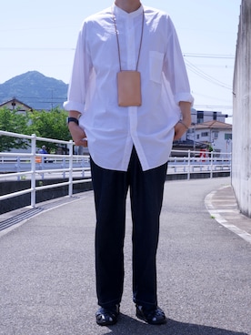 「デニムっていいよね」｜「アイテム（セットアップ）」を使った、coco_010_cocoさん（メンズ・174cm）の夏コーディネート