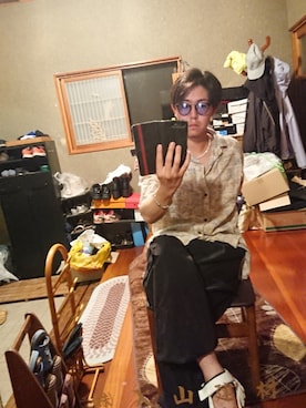 「Right-on（ライトオン）のアイテム（シューズ）」を使った、そーしーさん（メンズ・173cm）の夏コーディネート