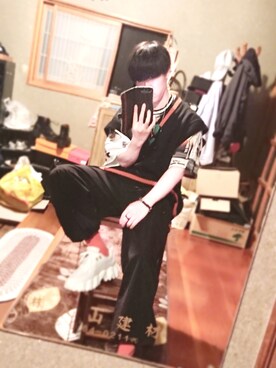 「UNIQLO（ユニクロ）の50色ソックス（消臭機能付き）（ソックス/靴下）」を使った、そーしーさん（メンズ・173cm）の春コーディネート