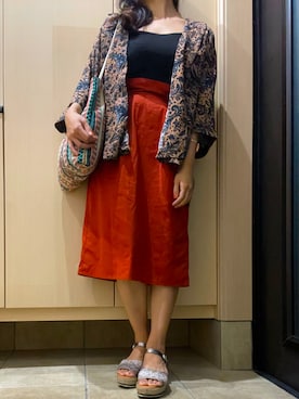 「TORY BURCH（トリーバーチ）のアイテム（腕時計）」を使った、MYさん（レディース・156cm）の秋コーディネート