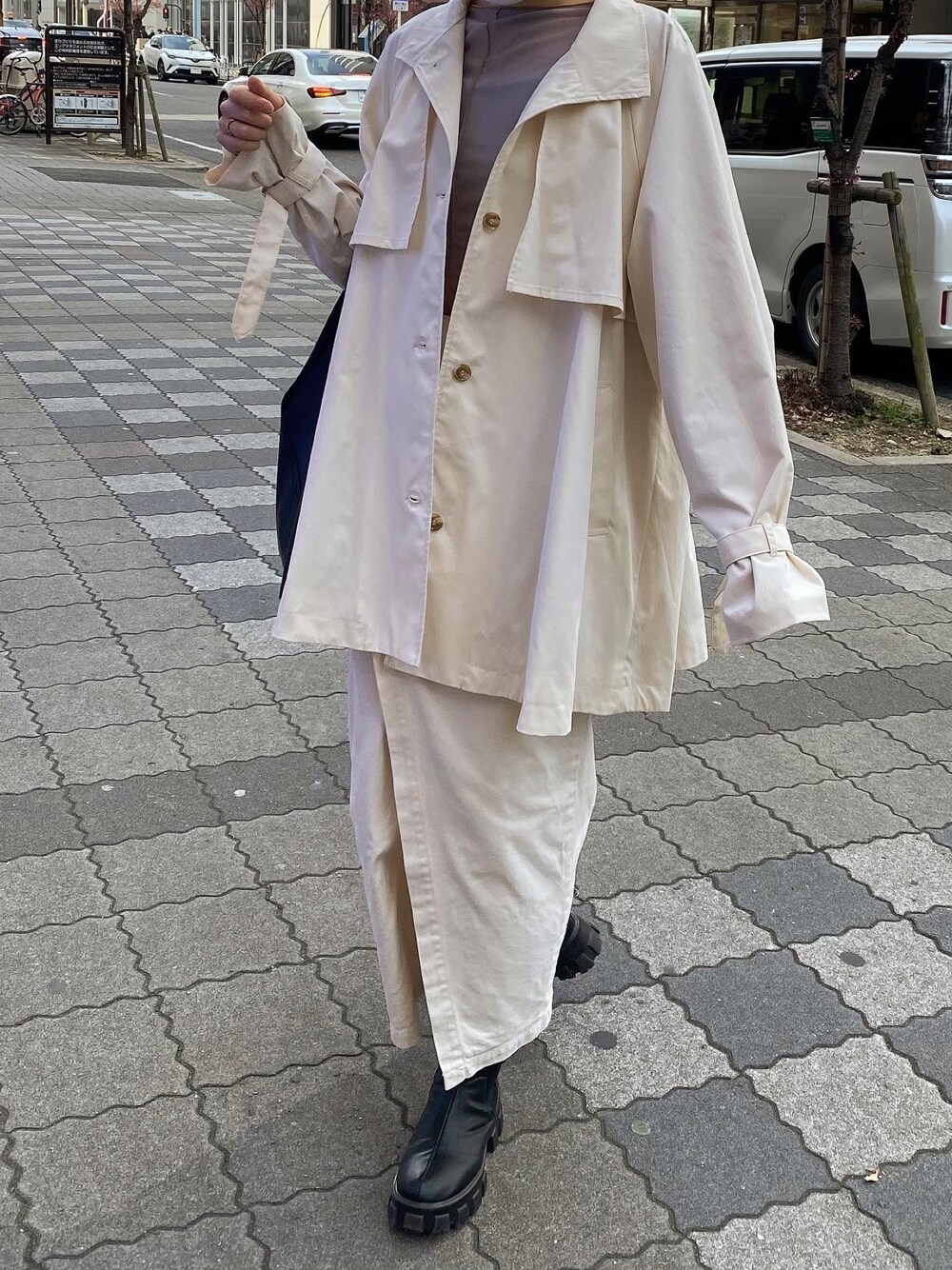 バックギャザートレンチコート Kastane 本日で掲載削除 ‼️新品