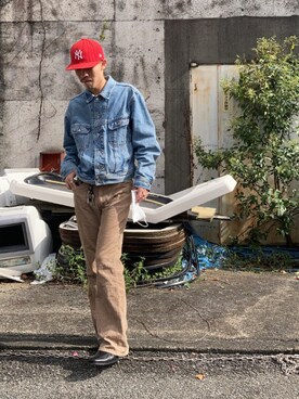 赤キャップ のメンズ人気ファッションコーディネート Wear