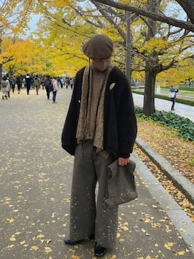 「ISSEY MIYAKE（イッセイミヤケ）のアイテム（ジャケット/アウター）」を使った、TTR's closetさん（メンズ・175cm）の秋コーディネート
