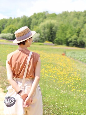 さきさん（レディース・159cm）の夏コーディネート