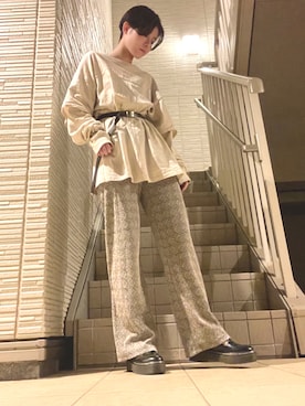 Saraさん(レディース・156cm)の秋コーディネート