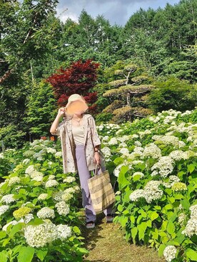 Saraさん（レディース・156cm）の夏コーディネート