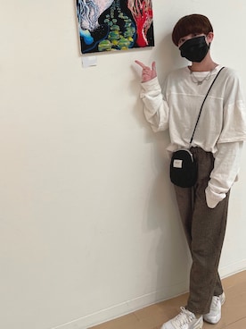 「TEN（テン）のアイテム」を使った、Saraさん（レディース・156cm）の冬コーディネート