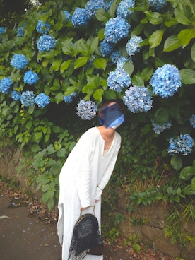 「さんぽ」｜Saraさん（レディース・156cm）の夏コーディネート