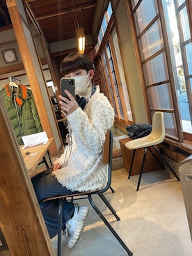 Saraさん(レディース・156cm)の冬コーディネート