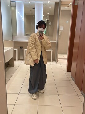 Saraさん（レディース・156cm）の冬コーディネート