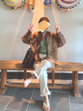 Saraさん（レディース・156cm）の夏コーディネート