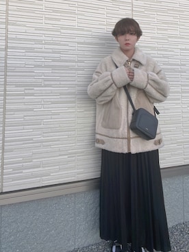 Saraさん（レディース・156cm）の冬コーディネート