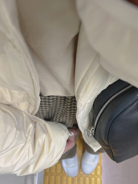 「TEN（テン）のアイテム」を使った、Saraさん（レディース・156cm）の冬コーディネート