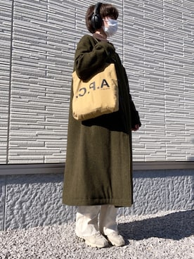 Saraさん（レディース・156cm）の冬コーディネート