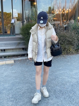 akariさん（レディース・153cm）の冬コーディネート