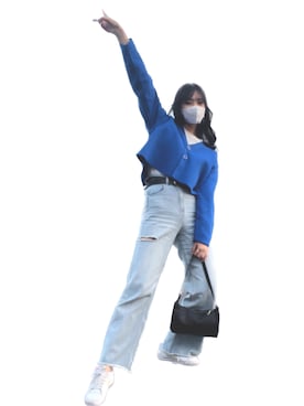 「Burner（バーナー）のアイテム（バッグ）」を使った、ｲﾂｷさん（レディース・168cm）の春コーディネート