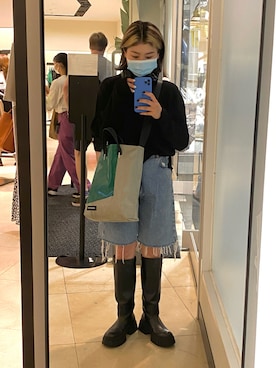「アイテム（PC・スマホグッズ/家電）」を使った、Hlさん（レディース・161cm・20代）の秋コーディネート